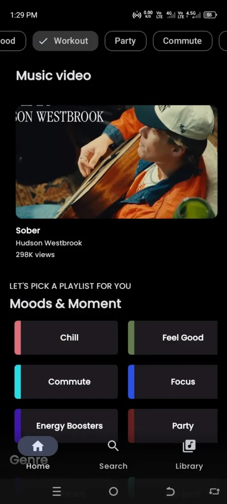 SimpMusic APP Screenshot