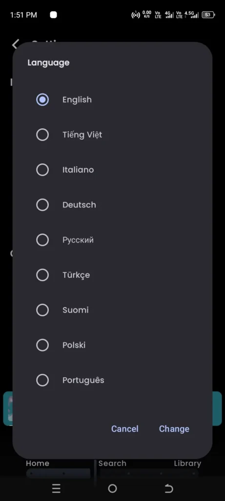 SimpMusic APP Screenshot